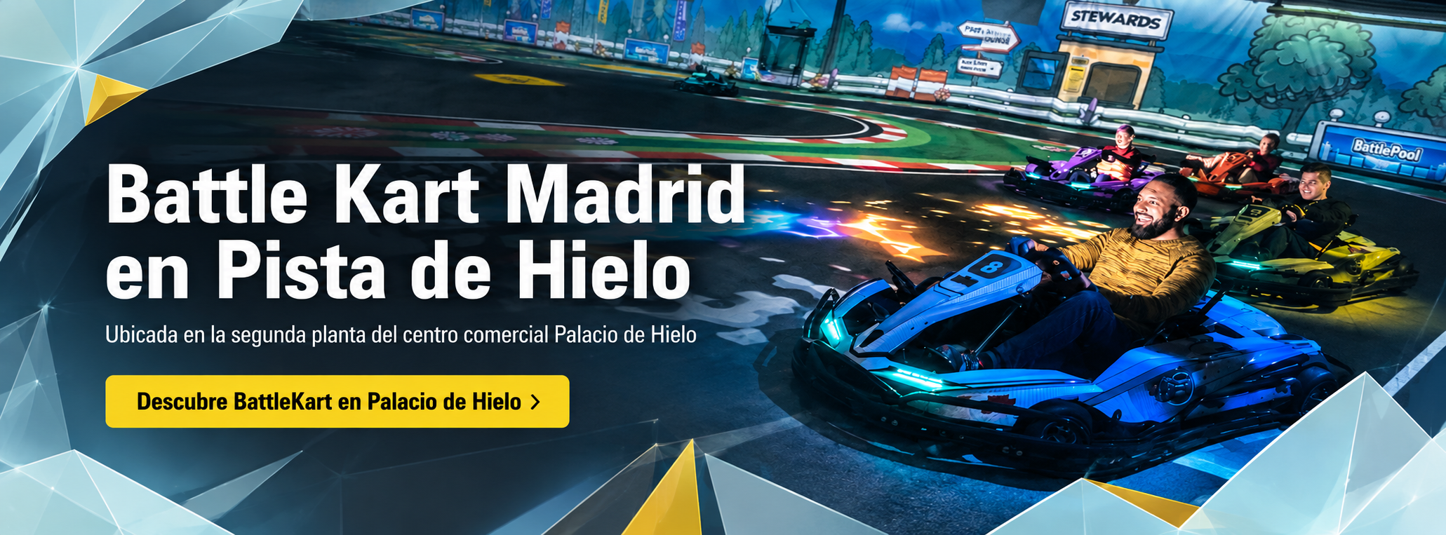 BattleKart en Palacio de Hielo